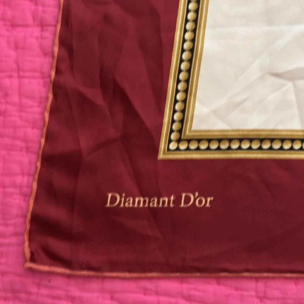 Dior Geometric Silk Scarf - Multicolor - Picture 2 of 4
